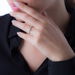 Bague Solitaire Morrigane Or Blanc Diamant - Bagues solitaires Femme | Histoire d’Or