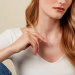 Collier Eryka Argent Blanc Oxyde De Zirconium - Colliers fantaisie Femme | Histoire d&rsquo;Or