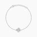 Bracelet Anasthase Argent Blanc Oxyde De Zirconium - Bracelets Femme | Histoire d’Or