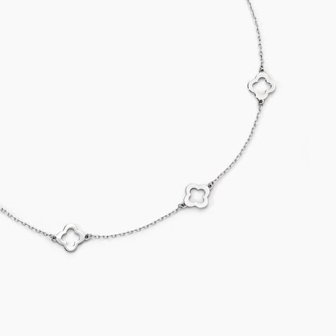 Collier Tavie Argent Blanc - Colliers fantaisie Femme | Histoire d&rsquo;Or