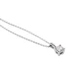 Collier Victoria Platine Blanc Diamant - Colliers Femme | Histoire d&rsquo;Or