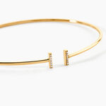 Bracelet Jonc Aphrodisia Or Jaune Diamant - Bracelets joncs Femme | Histoire d&rsquo;Or