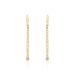 Boucles D'oreilles Pendantes Vienne Or Jaune Oxyde De Zirconium - Boucles d'oreilles pendantes Femme | Histoire d&rsquo;Or