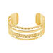 Bracelet Jonc Abram Acier Jaune - Bracelets Femme | Histoire d’Or