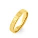 Alliance Beatrice Ruban Plat Or Jaune - Alliances Famille | Histoire d’Or