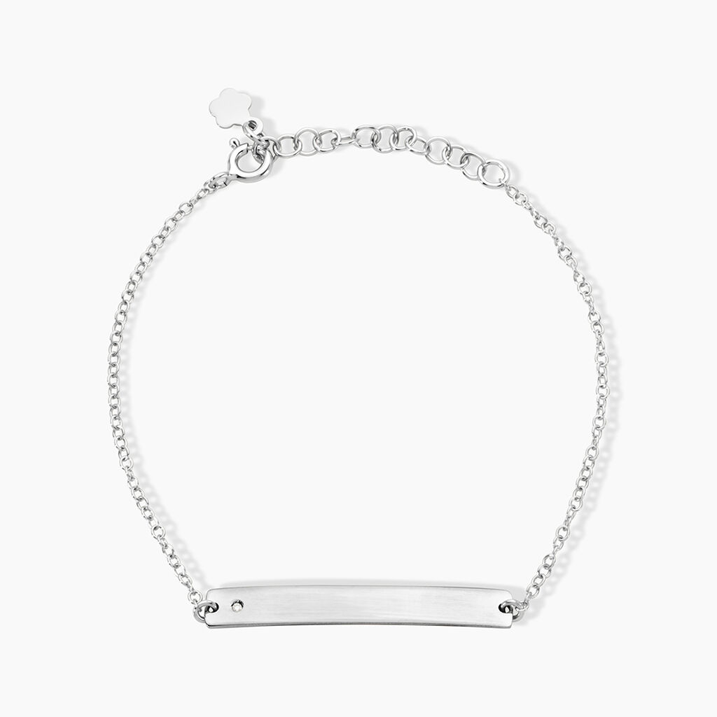 Bracelet Suzeanne Argent Blanc Oxyde De Zirconium - F&ecirc;te des m&egrave;res Femme | Histoire d&rsquo;Or