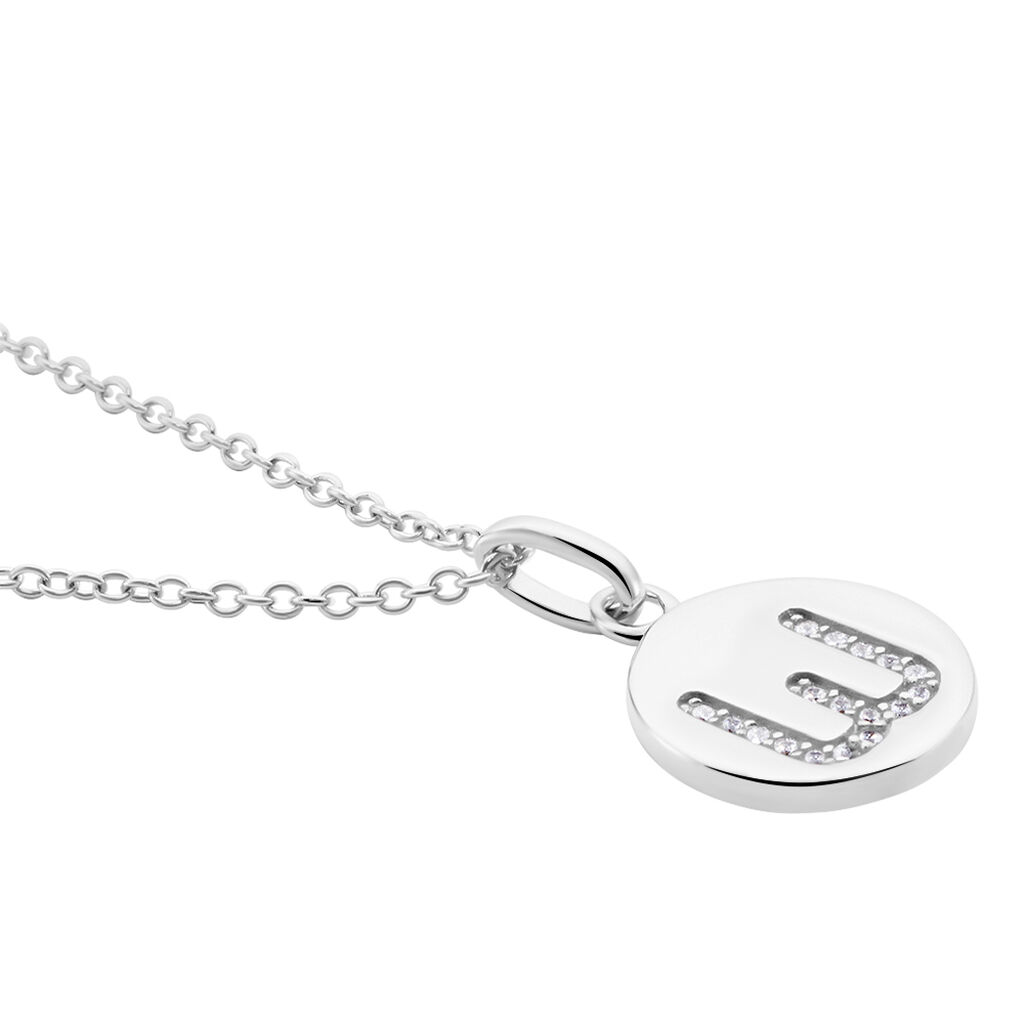 Collier Argent Eugenien Oxydes De Zirconium - Colliers fantaisie Femme | Histoire d’Or