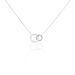 Collier Ananth Argent Blanc Oxyde De Zirconium - Colliers fantaisie Femme | Histoire d’Or