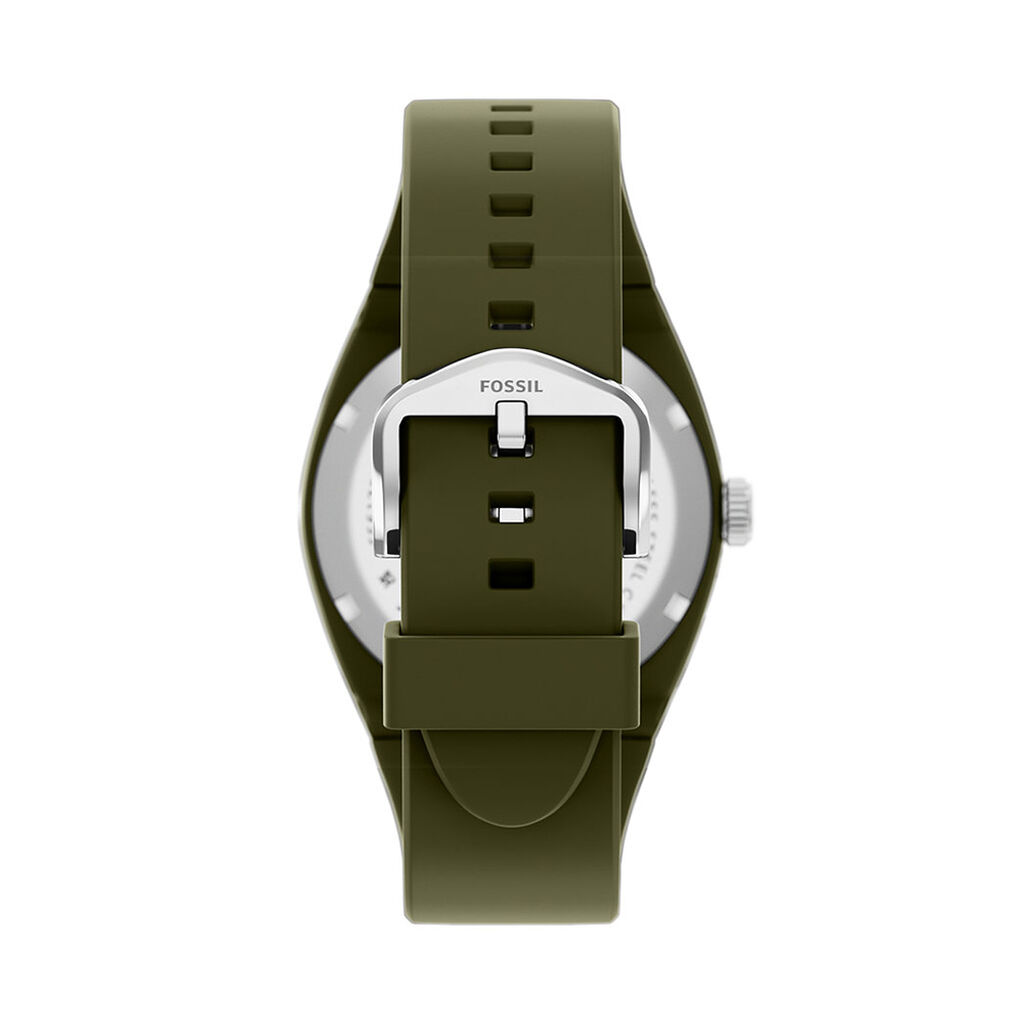 Montre Fossil Everett 3 Hand Kaki - F&ecirc;te des p&egrave;res Homme | Histoire d&rsquo;Or
