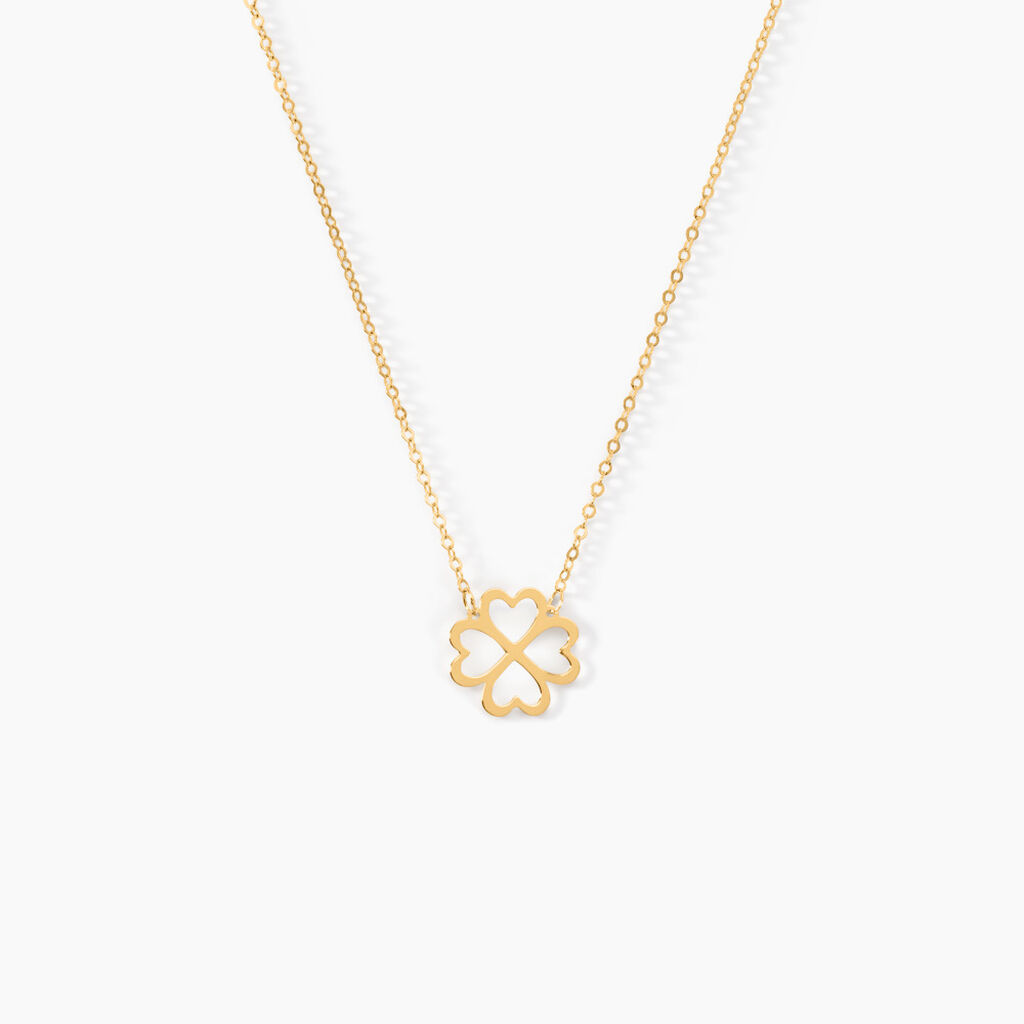 Collier Aquilegia Or Jaune - Colliers Femme | Histoire d’Or