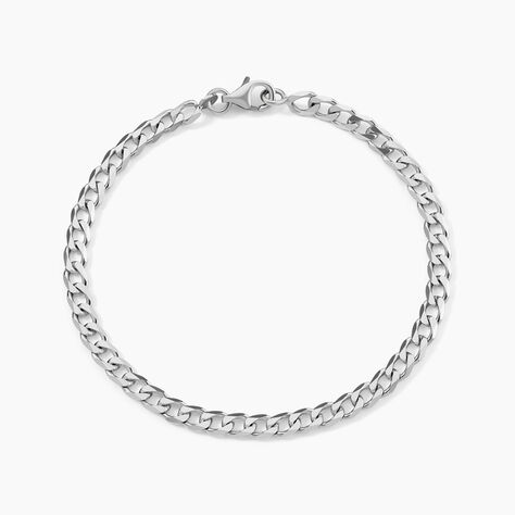 Bracelet Maille Argent Casper - Bracelets chaîne Homme | Histoire d’Or