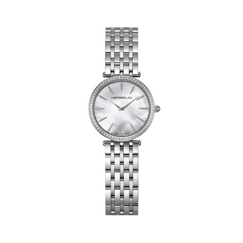 Montre Herbelin Epsilon Nacre Blanche - Montres Femme | Histoire d&rsquo;Or