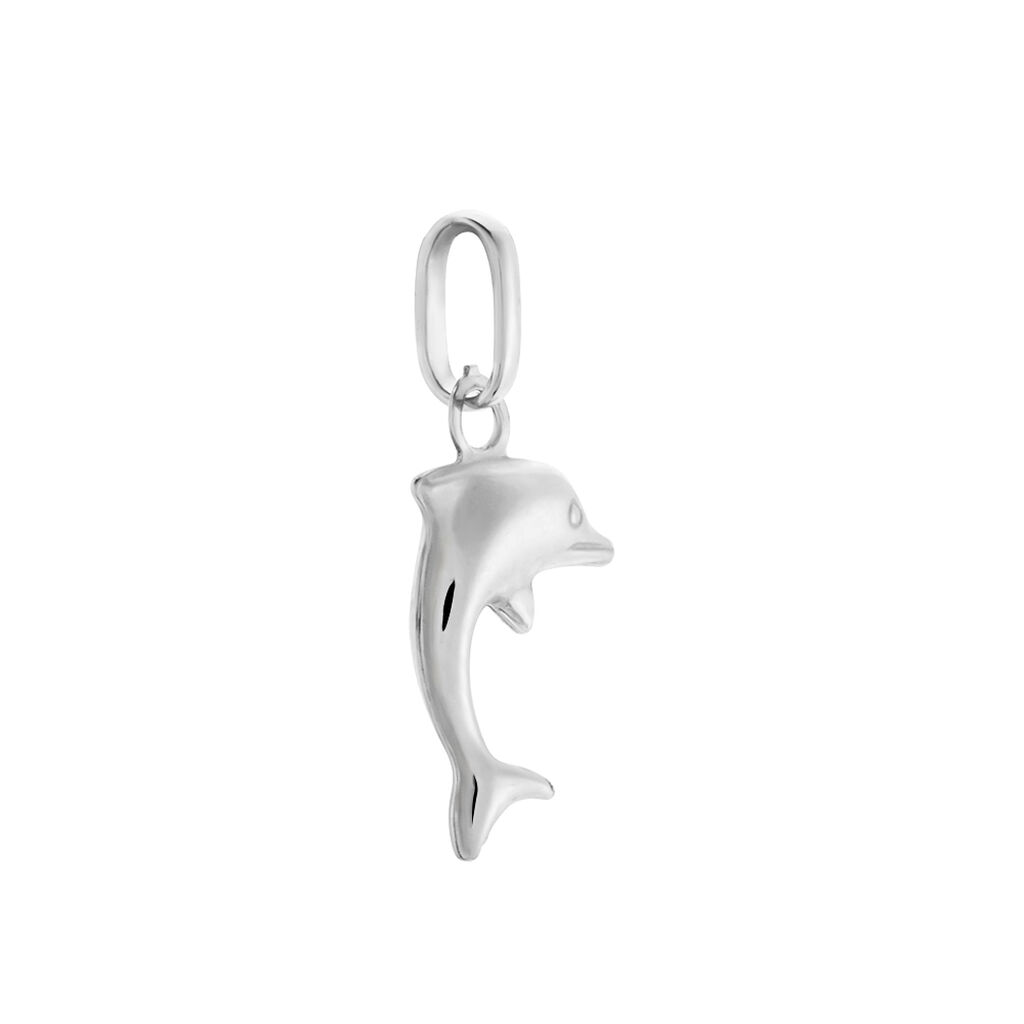 Pendentif Haizia Dauphin Or Blanc - Pendentifs Famille | Histoire d’Or