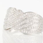 Bague Elfidia Or Blanc Diamant - Bagues avec pierre Femme | Histoire d&rsquo;Or