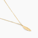 Collier Delphinium Or Jaune - Bijoux sans pierre Femme | Histoire d&rsquo;Or