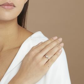 Bague Solitaire Natalia Pl Platine Blanc Diamant - Bagues solitaires Femme | Histoire d’Or