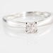Bague Solitaire Artemis Or Blanc Diamant - Bagues solitaires Femme | Histoire d’Or