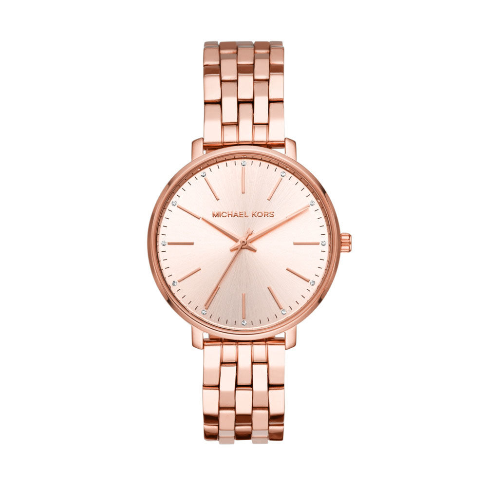 Montres Michael Kors MK3897 Acier Clip Rose Ronde HIMFRQS5810 Histoire d Or