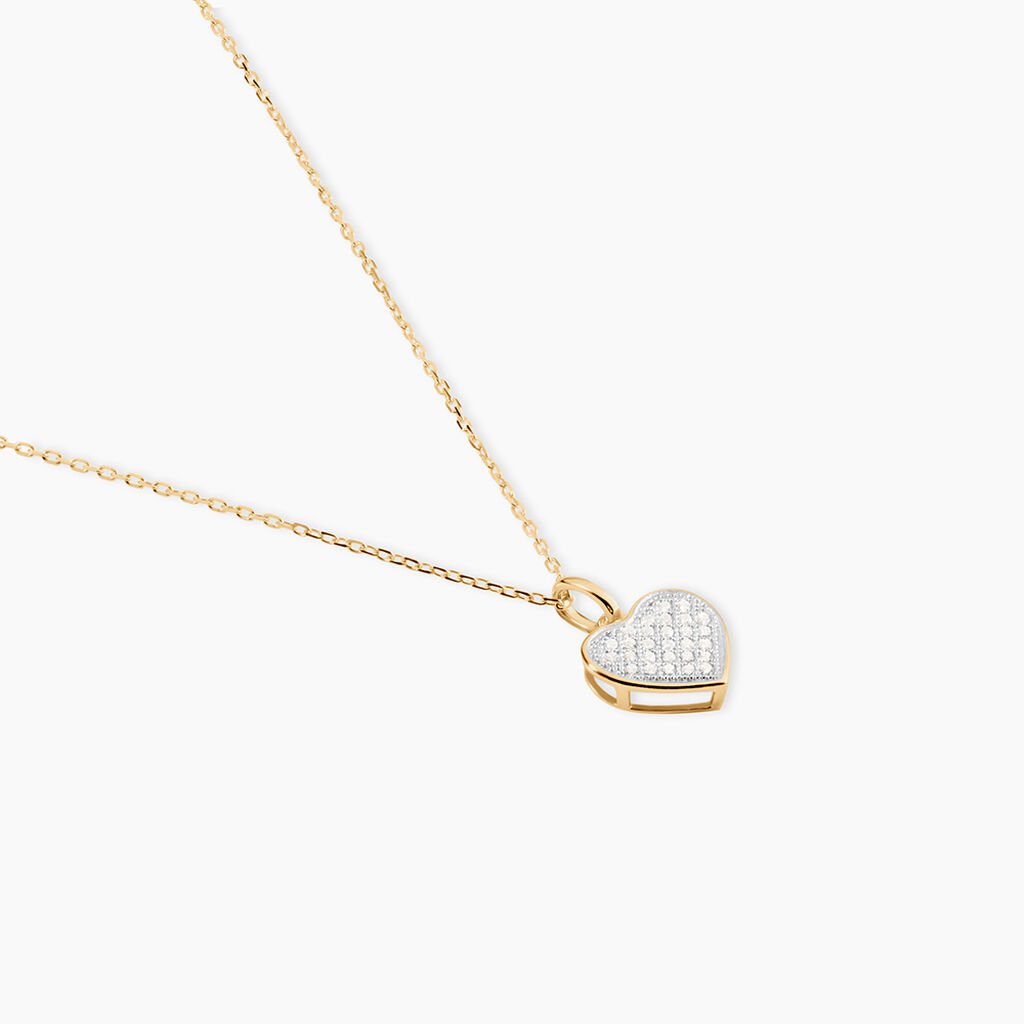Collier Salviane Or Jaune Oxyde De Zirconium - Colliers Femme | Histoire d’Or