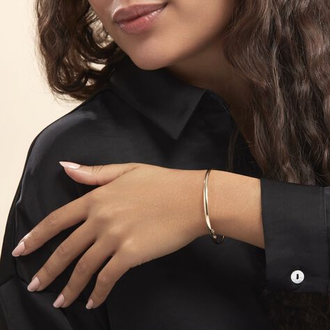 Bracelet Jonc Cynthia Fil Flexible Or Jaune - Bracelets joncs Femme | Histoire d’Or