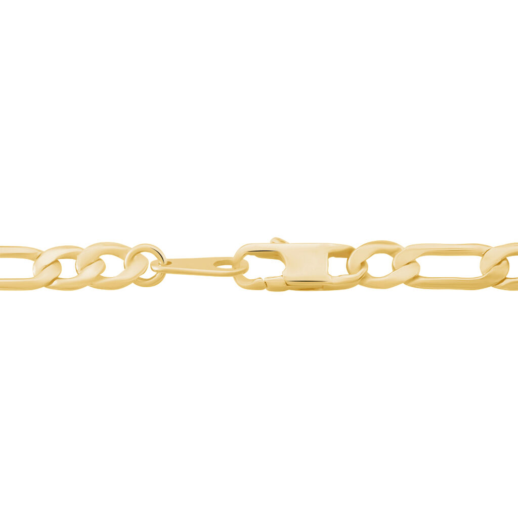 Cha&icirc;ne Bixente Plaqu&eacute; Or Jaune - Chaines Homme | Histoire d&rsquo;Or