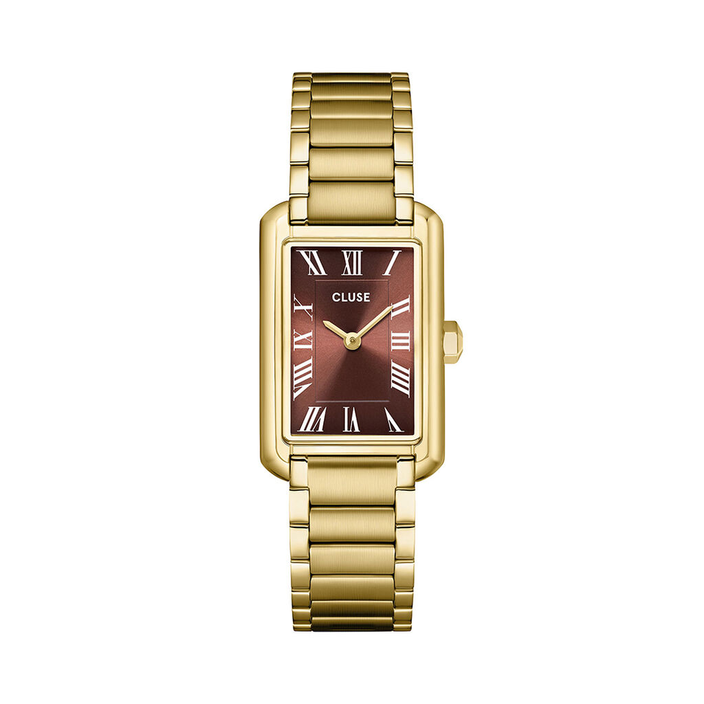 Montre Cluse Belisenna Marron - F&ecirc;te des m&egrave;res Femme | Histoire d&rsquo;Or