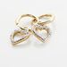 Créoles Belitana Or Jaune Diamant - Boucles d'Oreilles Coeur Femme | Histoire d’Or