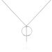 Collier Enissa Argent Blanc - Colliers fantaisie Femme | Histoire d’Or