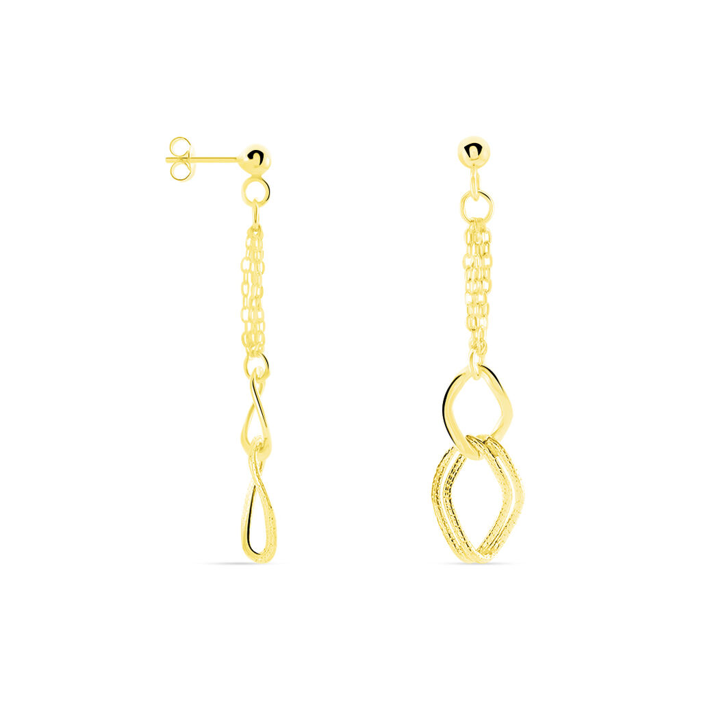 Boucles D'oreilles Pendantes Blinda Or Jaune - Boucles d'oreilles pendantes Femme | Histoire d’Or