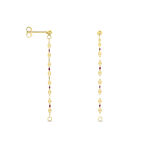 Boucles D'oreilles Pendantes Or Jaune Asteria - Boucles d'oreilles pendantes Femme | Histoire d&rsquo;Or