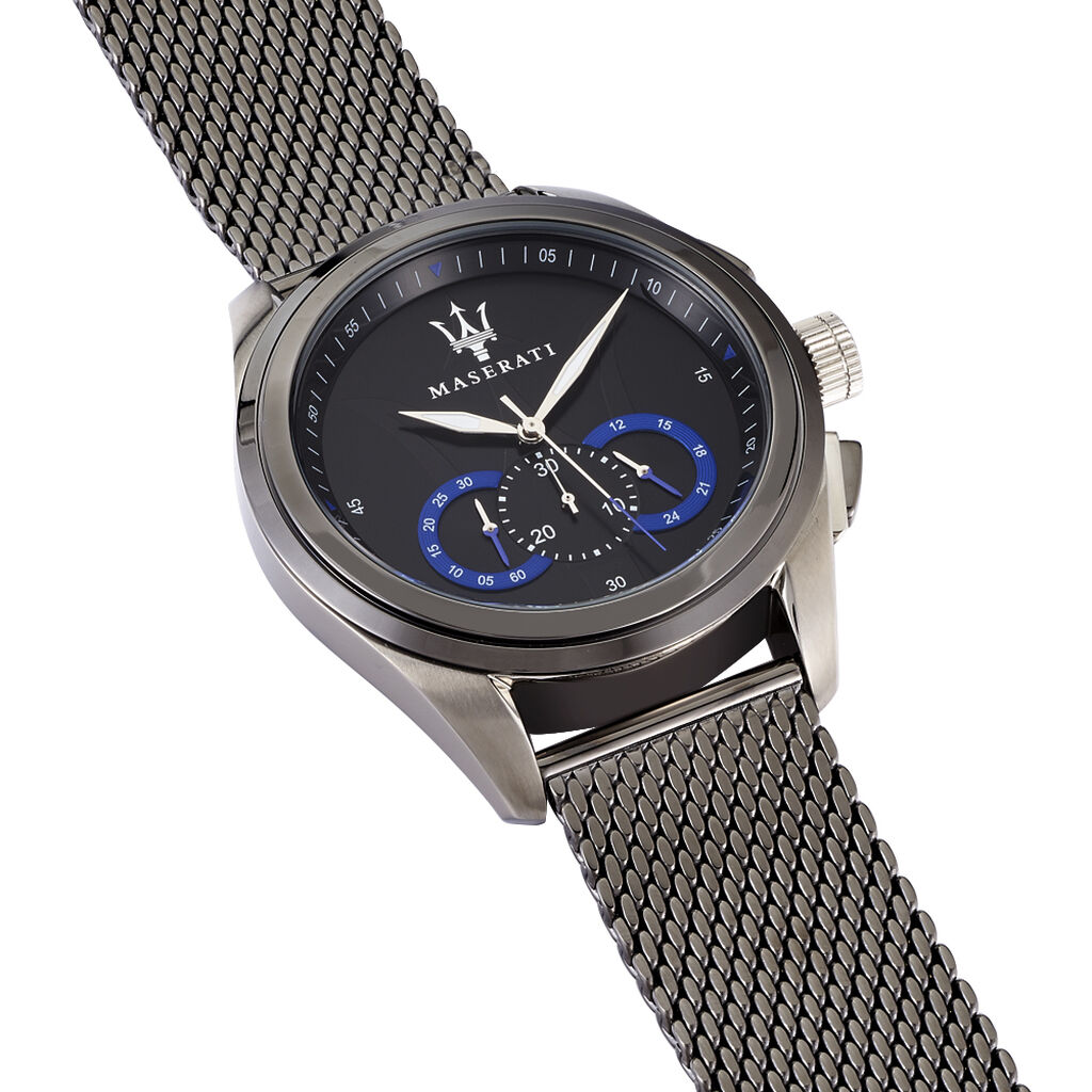 Montre Maserati Traguardo Noir - Montres Homme | Histoire d’Or