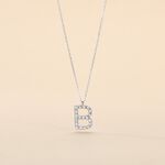 Collier Oran Or Blanc Diamant - Colliers Femme | Histoire d&rsquo;Or