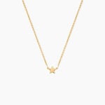 Collier Tinia Argent Dor&eacute; A L'Or 750/1000 - Bijoux sans pierre Femme | Histoire d&rsquo;Or