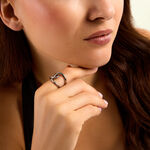 Bague Claudy Acier Blanc - Bagues fantaisie Femme | Histoire d&rsquo;Or
