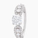 Bague Solitaire Sarah Or Blanc Oxyde De Zirconium - Bagues solitaires Femme | Histoire d’Or