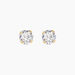 Boucles D'oreilles Puces Eddie Or Jaune Oxyde De Zirconium - Clous d'oreilles Femme | Histoire d’Or