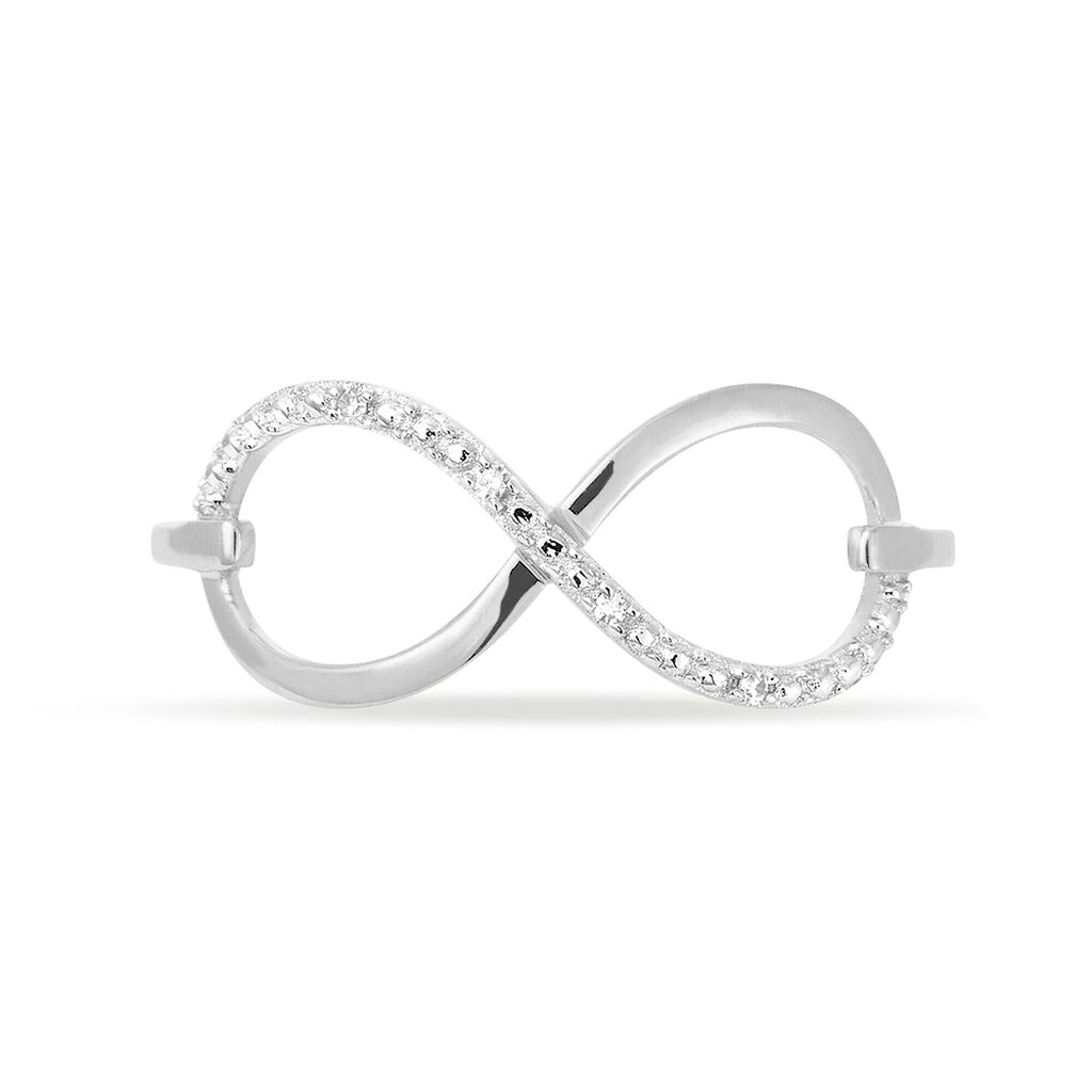 Bague Varina Or Blanc Diamant - Bagues avec pierre Femme | Histoire d’Or