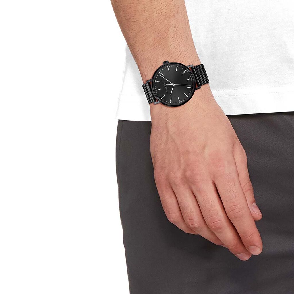 Montre Calvin Klein Modern Noir - Montres Homme | Histoire d’Or