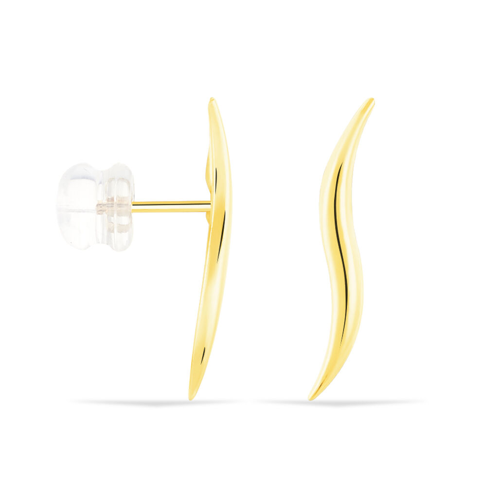 Boucles D'oreilles Pendantes Merone Vagues Or Jaune - Boucles d'oreilles pendantes Femme | Histoire d’Or