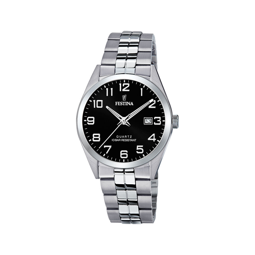 Montre Festina Classics Noir - Montres Homme | Histoire d’Or