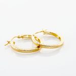 Cr&eacute;oles Xanthia Or Jaune - Boucles d'oreilles cr&eacute;oles Femme | Histoire d&rsquo;Or