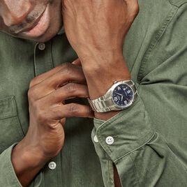 Montre Edifice Bleu - Montres Homme | Histoire d’Or