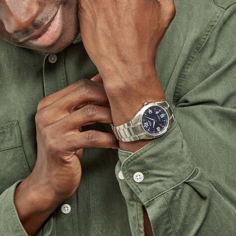 Montre Edifice Bleu - Montres Homme | Histoire d’Or