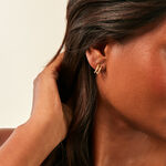 Cr&eacute;oles Thalassa Plaqu&eacute; Or Jaune - Boucles d'oreilles cr&eacute;oles Femme | Histoire d&rsquo;Or