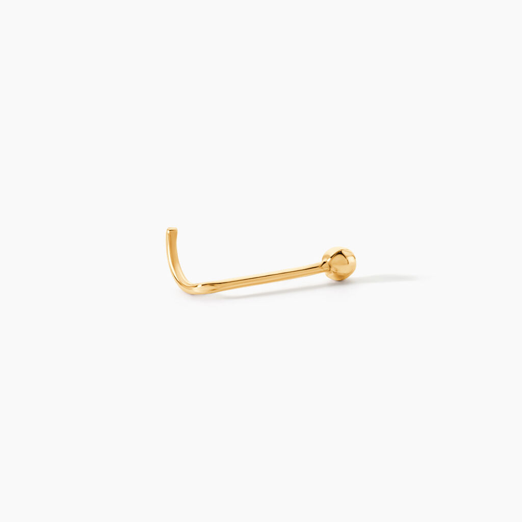 Piercing De Nez Deodate Boule Or Jaune - Piercing Nez Femme | Histoire d&rsquo;Or
