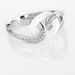 Bague Link Argent Blanc Céramique Et Oxyde De Zirconium - Bagues avec pierre Femme | Histoire d’Or