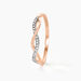 Bague Alizee Or Rose Diamant