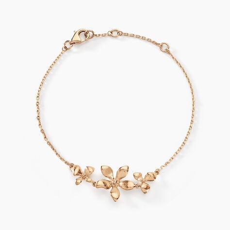 Bracelet Zinnia Plaqu&eacute; Or Jaune - Bracelets Femme | Histoire d&rsquo;Or