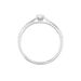 Bague Solitaire Laetitia Or Blanc Diamant - Bagues solitaires Femme | Histoire d’Or