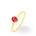 Bague Lily Or Jaune Rubis - Bagues solitaires Femme | Histoire d’Or